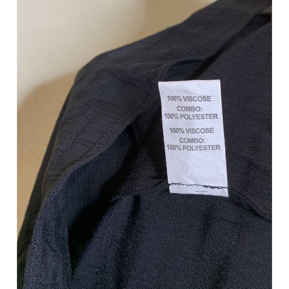 NEW Ramy Brook XS Black Josephine Top Extra Small Sheer Smocked Blouse Boho - Picture 10 of 16